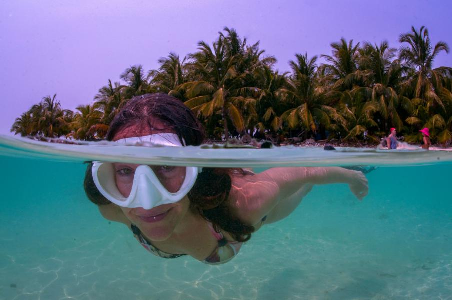 Splitshot (Pompion Caye - Belize)