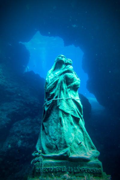 Sito d'immersione «La Madonnina» (Lampedusa - Italy)